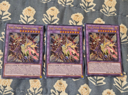The Dark Magicians x3 Ultra Rare Ra04 Yugioh - Image 2