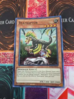 Yugioh Beatraptor MP20-EN115 Super Rare 1st Edition Near Mint - Image 1