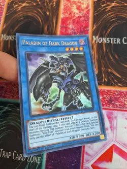 Yugioh Paladin of Dark Dragon DLCS-EN069 Ultra Rare 1st Edition Near Mint - Image 2