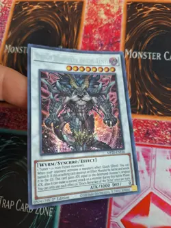 Yugioh Draco Berserker of the Tenyi MP20-EN166 Prismatic Secret 1st Edition NM - Image 2