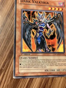 Yugioh Dark Valkyria #SDWS-EN016 Structure Deck: Warriors' Strike 1st Edition - Image 3