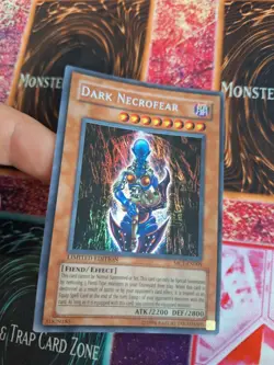 Yugioh Dark Necrofear MC1-EN005 Secret Rare Limited Near Mint - Image 2