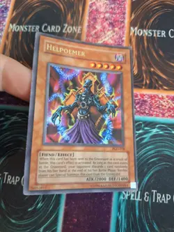 Yugioh Helpoemer PGD-058 Ultra Rare Unlimited Moderately Played - Image 2
