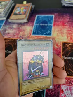 Yugioh Garnecia Elefantis MRD-125 Super Rare OG Unlimited Heavily Played - Image 4