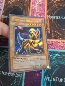 Yugioh The Fiend Megacyber PSV-100 Ultra Rare 1st Edition Lightly Played - Image 2