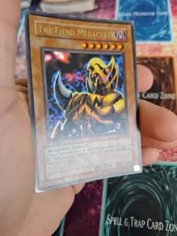 Yugioh The Fiend Megacyber PSV-100 Ultra Rare 1st Edition Lightly Played - Image 3