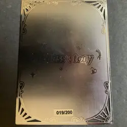 Goddess Story Gold METAL Card - Serial Number #019/200! Anime Bikini Girl - Image 1