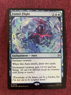 Future Flight #6 FOIL NM/M MTG Spiderman Eternal Magic Card 2099 - Image 1