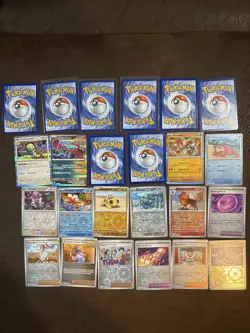 Pokemon Prismatic Evolutions 24 Card Lot H Energy Reverse Holo Pokeball EX NM B - Image 2