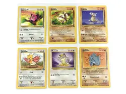 Vintage Pokemon 16 Card Lot - Base Set, Jungle, Fossil - Image 4