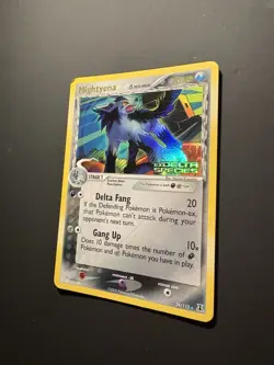 Pokemon Card Mightyena δ 24/113 Rare Reverse Holo EX Delta Species 017💎LP💎 - Image 3