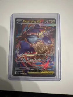 Mega Latias EX SIR 181/132 Secret Rare Pokemon Card (PACK FRESH) Mega Evolutions - Image 1