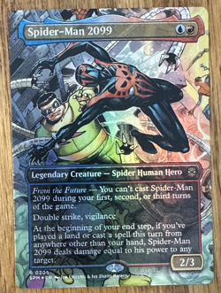 MTG Marvel Spider-Man, Spider-Man 2099 - Borderless Foil - Image 1