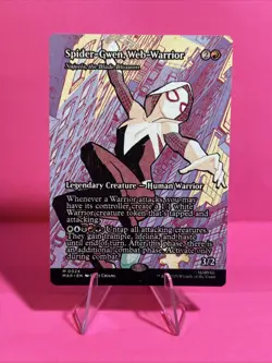 Spider-Gwen, Web-Warrior - Najeela, the Blade-Blossom (Borderless) Marvel... - Image 1