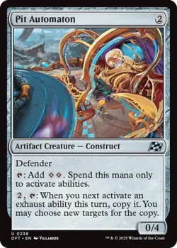 Pit Automaton - Aetherdrift - 0238 - MTG - NM - Uncommon --- FOIL - Image 1
