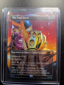 The Soul Stone (Borderless) Marvel's Spider-Man Foil - Image 1