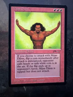 *** ARABIAN NIGHTS Mijae Djinn *** NM-Mint Beauty! - DUTY FREE - Magic MtG - Image 1