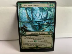 The Great Henge - - Altered Art - - Commander - EDH - - Image 1