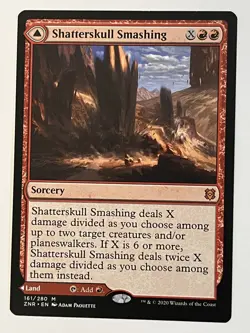 Shatterskull Smashing Zendikar Rising Non-Foil Regular MTG NM - Image 1