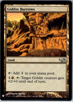 Goblin Burrows - 58 - The List Reprints - Magic MTG - NM - B3G1 - Image 1
