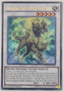 Denglong, First of the Yang Zing - INOV-EN048 - Ultra Rare 1st Edition Yugioh - Image 1