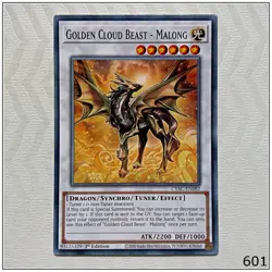 Golden Cloud Beast - Malong - CYAC-EN082 - Common 1st Edition Yugioh - Image 1