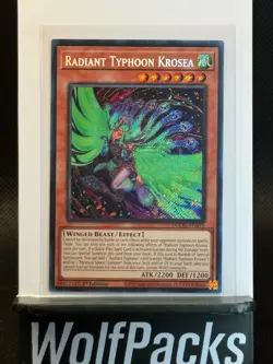 2025 Yu-Gi-Oh! Doom of Dimensions Radiant Typhoon Krosea #DOOD-EN015 Secret Rare - Image 1