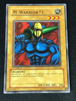YUGIOH M-WARRIOR #1 MRD-076 1ST (NM) NA PRINT - Image 1