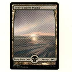 Full Art Snow Covered Swamp 252/254 Land Modern Horizons MTG Single Card - Image 3