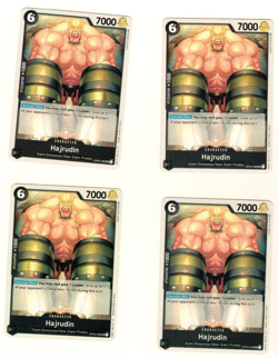 Set Of 4 Hajrudin OP04-088 Uncommon Kingdoms Of Intrigue One Piece Trading Card - Image 3