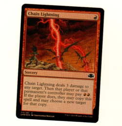 Chain Lightning 113/261 Common Foil Dominaria Remastered MTG Single Card - Image 3