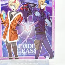 V Jump Union Arena Card Code Geass Rose Assh Bandai Namco Rare Comic Japan 2024 - Image 5