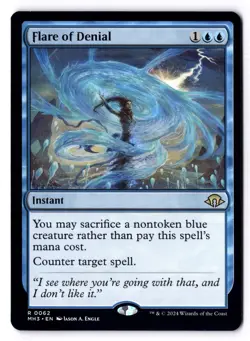 Flare Of Denial NM* Modern Horizons 3 ENGLISH 0062 mtg -UnltdCards - Image 1