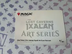 MTG - Akal Pakal, First Among Equals - 8/81 - Art Series - Image 2