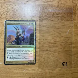 🐐 Zedruu the Greathearted - MTG - Oversize - Commander - CMR - Foil - L51 - Image 1