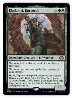 Eladamri Korvecdal NM* Modern Horizons 3 ENGLISH 0149 mtg -UnltdCards - Image 1