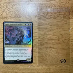 💫 Breya, Etherium Shaper - MTG - Oversize - Commander 2016 - C16 - Foil - L50 - Image 1
