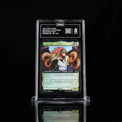 TAG 8 YUNA, HOPE OF SPIRA MTG FINAL FANTASY #0517 EXTENDED ART FOIL - Image 1