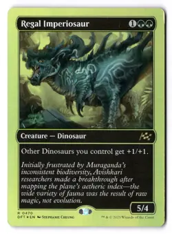 Regal Imperiosaur NM* FOIL FIRST PLACE Aetherdrift ENGLISH 0470 mtg -UnltdCards - Image 1