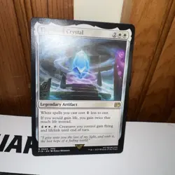 The Wind Crystal Final Fantasy Rare Legendary Artifact Magic The Gathering MTG - Image 1
