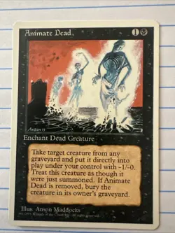 Animate Dead MTG Core Set 4th Edition Regular - Image 1