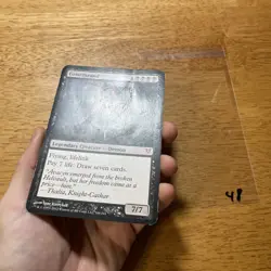 💀 Griselbrand - Avacyn Restored MTG - Oversize Magic Player Rewards Program L48 - Image 3