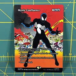 Mystic Confluence MTG Magic Spider-Man Regular Borderless Non Foil Unplayed New - Image 1