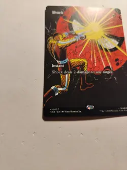 Mtg Marvel Eternal-Legal Shock (Borderless) (MR) NM 0027 Spiderman - Image 2