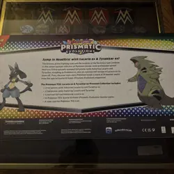 Pokemon - Prismatic Evolutions - Lucario EX and Tyranitar EX Premium Collection - Image 5