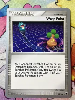 Pokemon Warp Point 88/100 World Championships 2008 Pokemon MINT - Image 1