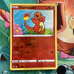 Pokemon TCG Charmander 023/185 Vivid Voltage Cosmos Reverse Holo Promo - Image 1