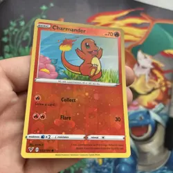 Pokemon TCG Charmander 023/185 Vivid Voltage Cosmos Reverse Holo Promo - Image 3