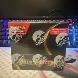 Pokemon TCG Mega Evolution Enhanced Booster Box Sealed Ready to Ship - Image 1