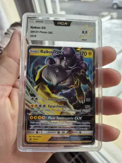 Carte Pokemon Raikou GX SM121 - Promo Soleil et Lune - FR - PCA 9,5 - Image 1